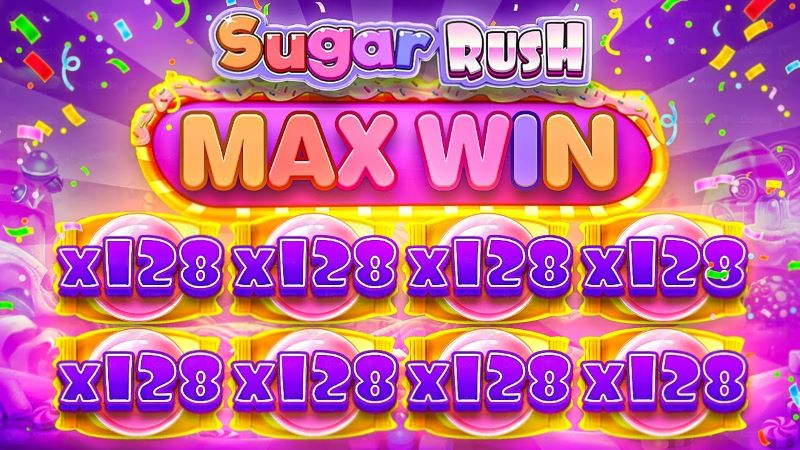 Крупные выигрыши в Sugar Rush!