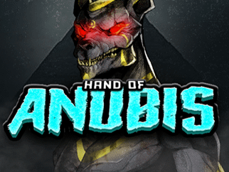 Hand of Anubis: A dark, intimidating figure of Anubis with glowing eyes, set against a shadowy background.