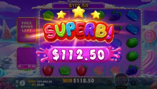 Sweet Bonanza Super win